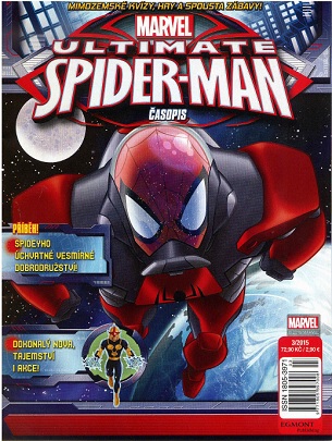 titulní strana časopisu Spider-man a jeho předplatné