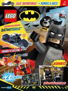 titulní strana časopisu LEGO® BATMAN™ 2023//1