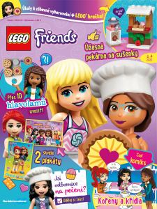 titulní strana časopisu LEGO® Friends 2022//4