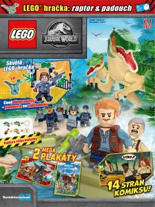 titulní strana časopisu LEGO® Jurassic World™ 2023//1