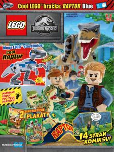 titulní strana časopisu LEGO® Jurassic World™ 2023//2