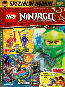 titulní strana časopisu LEGO® NINJAGO® Legacy 2022//5