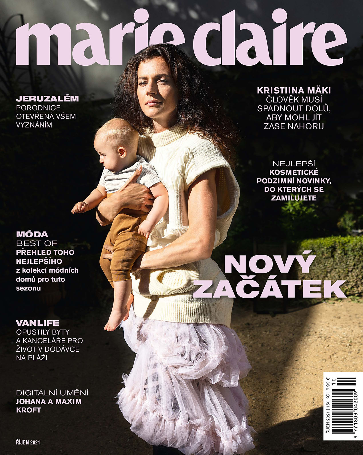 titulní strana časopisu Marie Claire 2021//10
