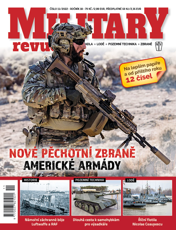 titulní strana časopisu Military revue 2022//11