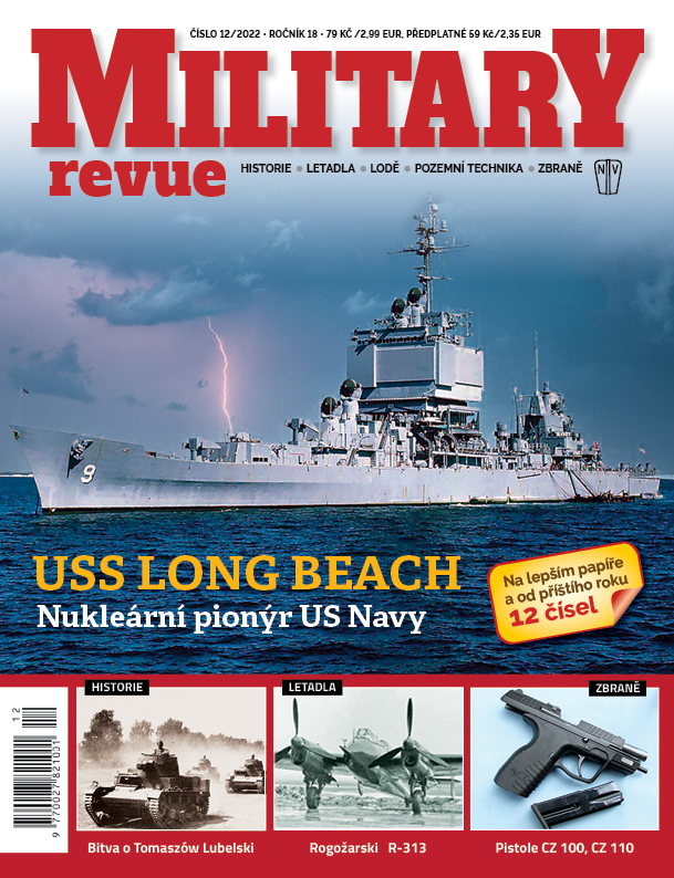 titulní strana časopisu Military revue 2022//12