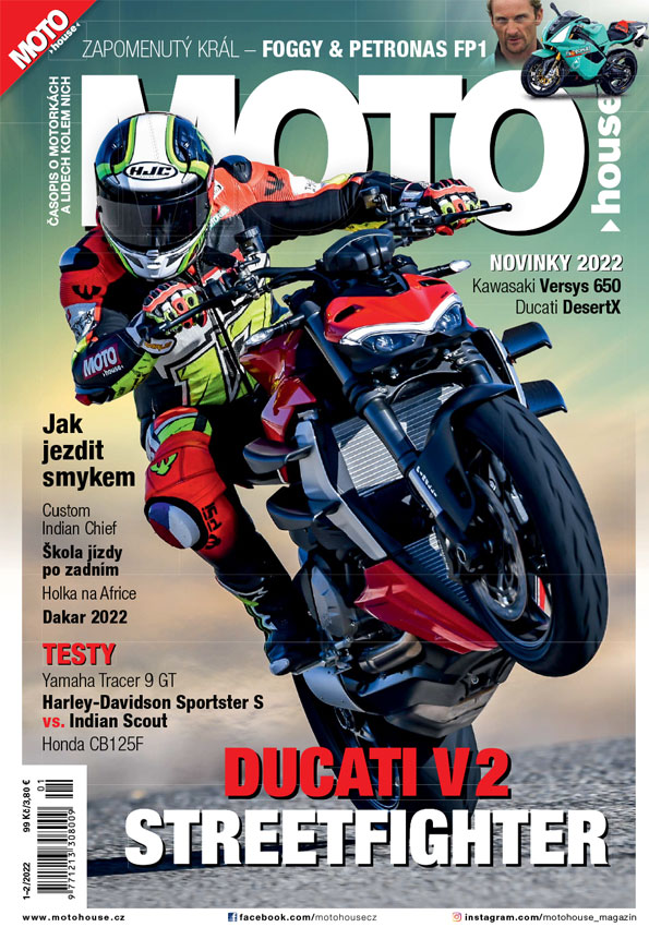 titulní strana časopisu Motohouse 2022//1