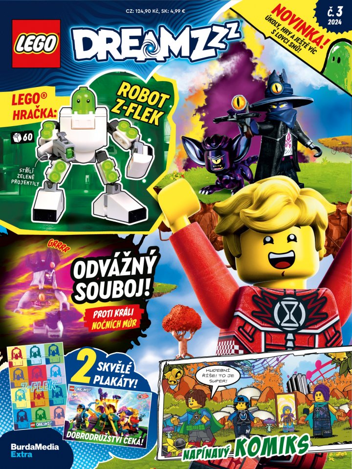 titulní strana časopisu Lego® DreamZzz a jeho předplatné