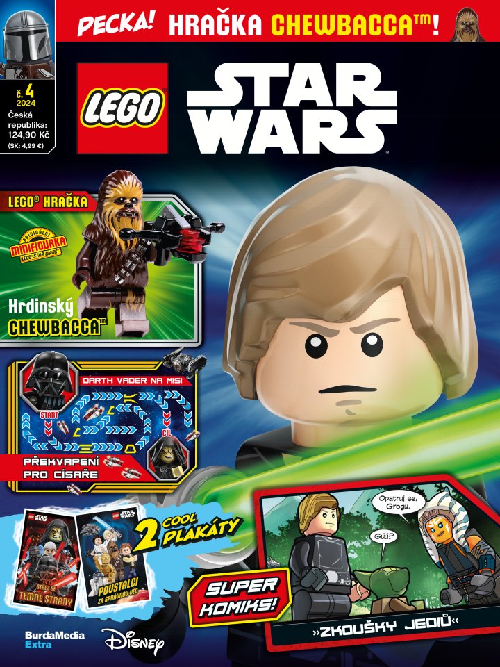 titulní strana časopisu LEGO® STAR WARS ™ a jeho předplatné