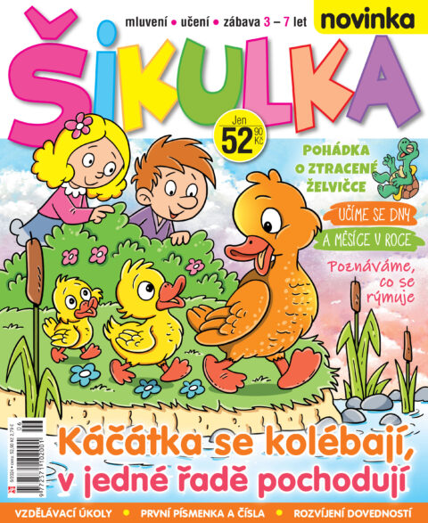 titulní strana časopisu Šikulka a jeho předplatné