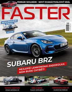 obálka časopisu Faster Magazine