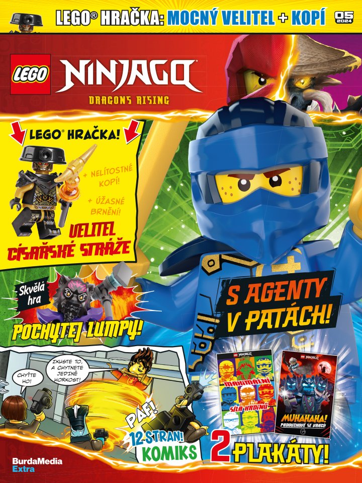 titulní strana časopisu LEGO® NINJAGO® a jeho předplatné