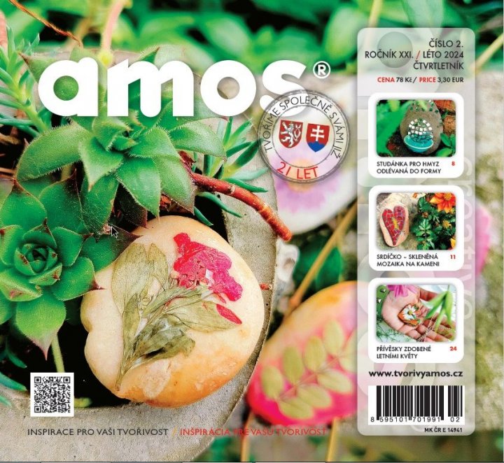 titulní strana časopisu Amos a jeho předplatné