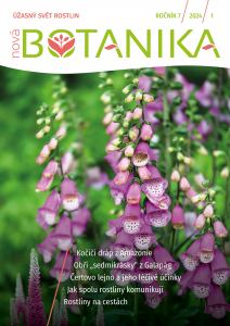 obálka časopisu Nová Botanika