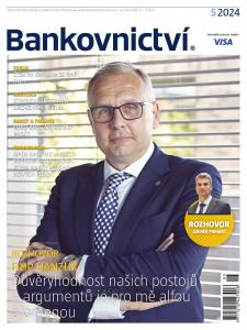 obálka časopisu Bankovnictví