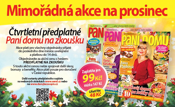 promo předplatného časopisů