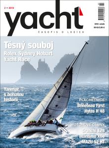 obálka časopisu YACHT