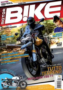obálka časopisu MotorBike