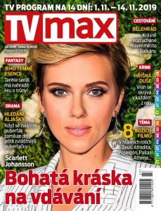obálka časopisu TV Max