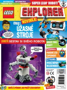 obálka časopisu LEGO Explorer