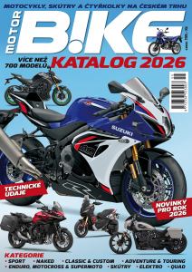 obálka časopisu Motorbike Katalog motocyklů, skútrů a čtyřkolek