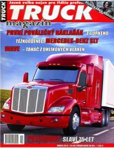 obálka časopisu Truck magazín