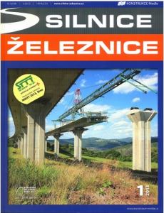 obálka časopisu Silnice a železnice