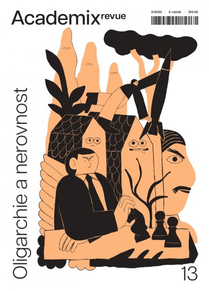 obálka časopisu ACADEMIX (13) 3/2025 Oligarchie