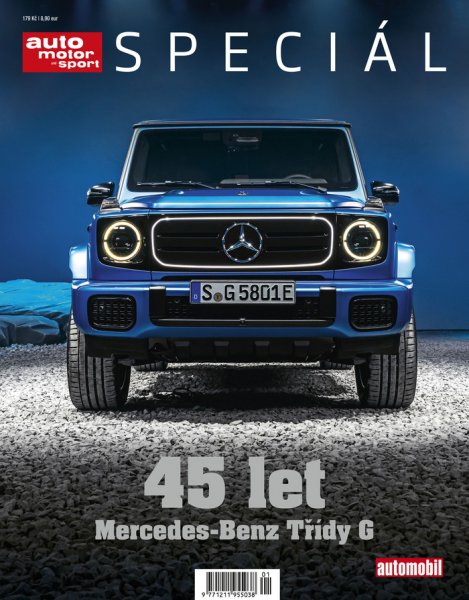 obálka časopisu AMS Speciál AMS Speciál MB G 45 let
