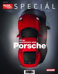 obálka časopisu AMS Speciál AMS Speciál Porsche 75 let