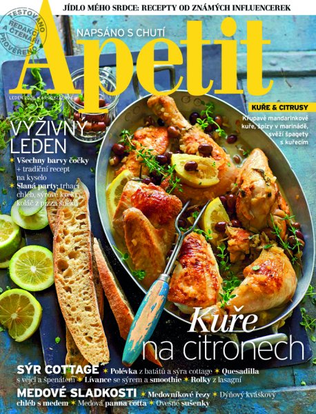 obálka časopisu Apetit 1/2026