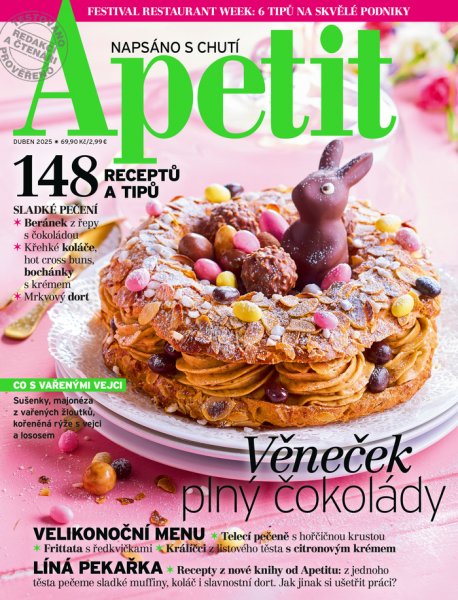 obálka časopisu Apetit 4/2025