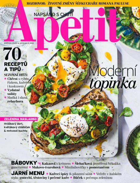 obálka časopisu Apetit 5/2025