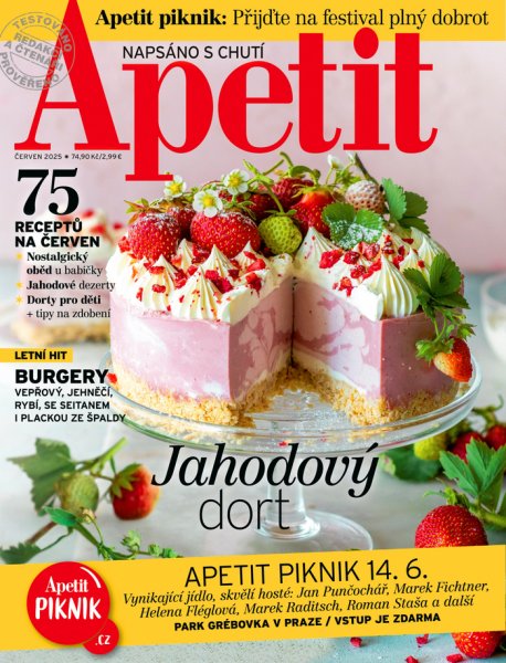obálka časopisu Apetit 6/2025