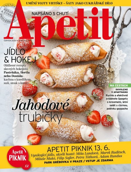 obálka časopisu Apetit 6/2026