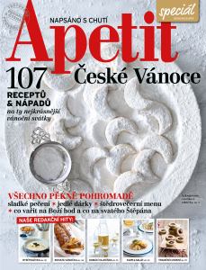 obálka časopisu Apetit speciál České Vánoce 2020