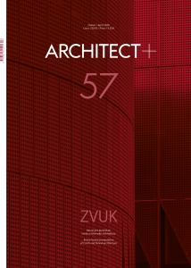 obálka časopisu ARCHITECT+ (57) 2/2026