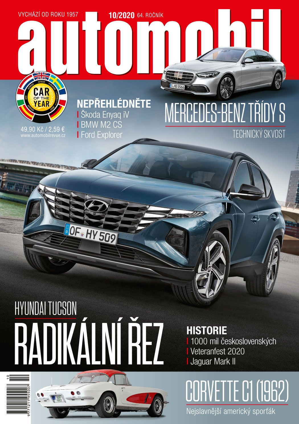 obálka časopisu Automobil Revue 10/2020