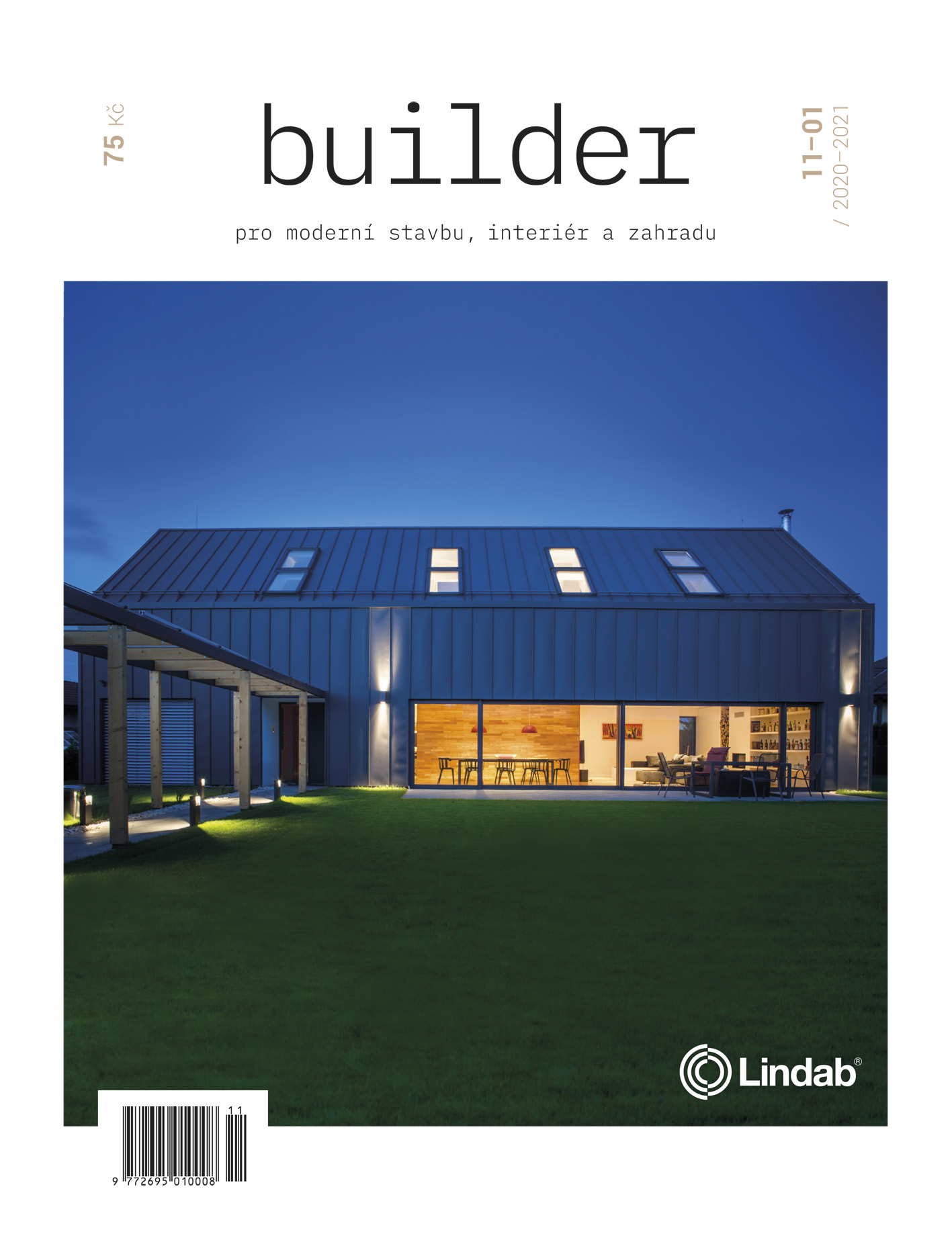 obálka časopisu builder 3/2020