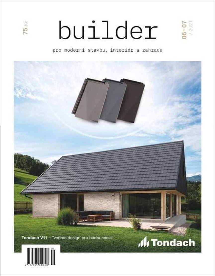 obálka časopisu builder 3/2021