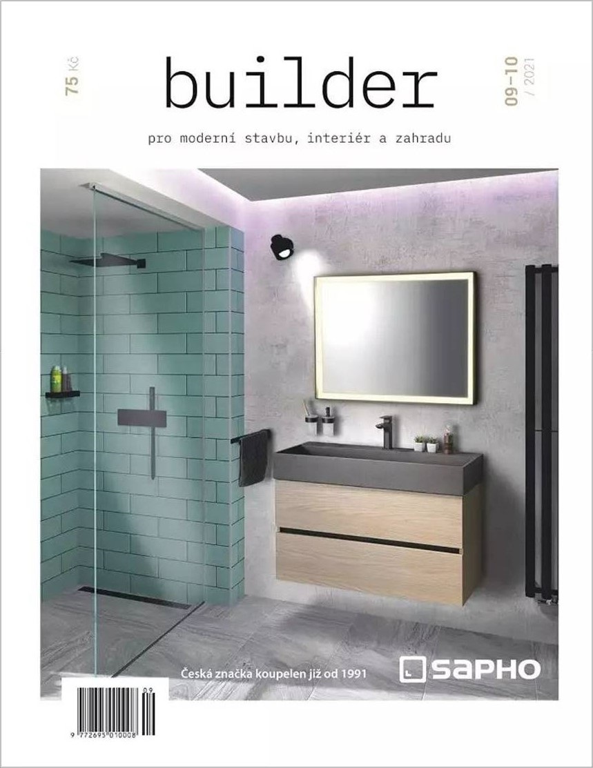 obálka časopisu builder 9-10/2021