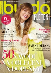 obálka časopisu Burda Pletení 1/2026