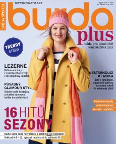 obálka časopisu Burda Plus 2/2021