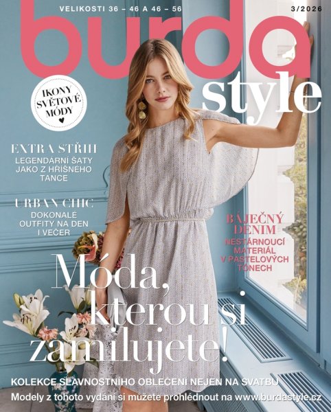 obálka časopisu Burda Style 3/2026