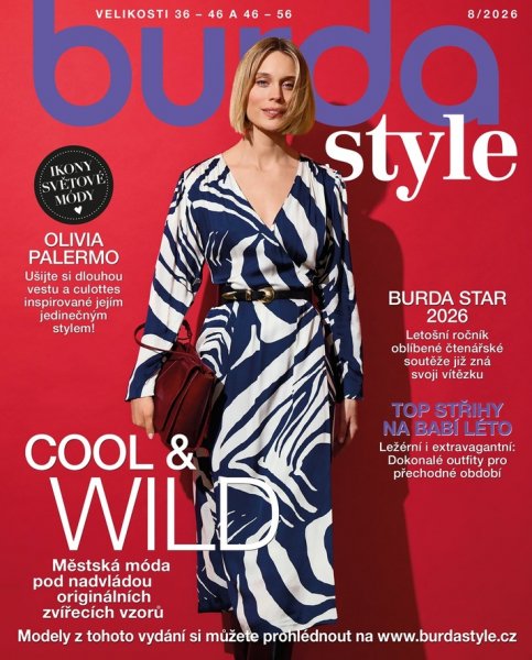 obálka časopisu Burda Style 8/2026