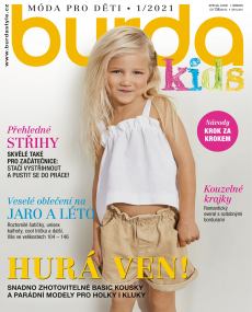 obálka časopisu Burda Style speciál Burda Kids 1/2021