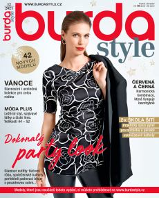 titulní strana časopisu Burda Style 2021//12