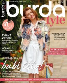 obálka časopisu Burda Style 8/2021