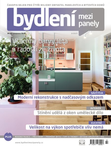 obálka časopisu Bydlení mezi panely 3/2025