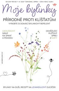 obálka časopisu Bylinky revue 7-8/2025
