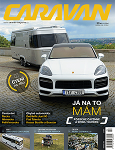 titulní strana časopisu Caravan Magazine 2021//2